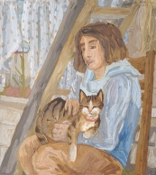 Портрет с котом 